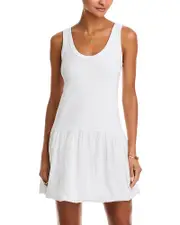 Velvet by Graham & Spencer Isla Mixed Media Mini Dress