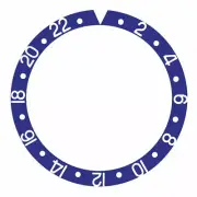 Bezel Insert For Sapphire Model Rolex GMT Master II 16700, 16710, 16760 Blue