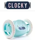 CLOCKY Digital Alarm Clock for Bedroom on Wheels Runaway Moving Extra Super Loud