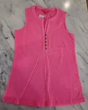 LILLY PULITZER Womens Essie Tank Top Prosecco Pink XXS NWT