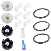 Blender Replacement Parts Fit For N-utribullet 900w 600w Silicone Rubber Gaskets Seal O Ring Shock As Shown