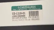 Chemglass Liebig Condenser, 200mm Jacket Length, 24/40 Joints, #CG-1218-01, NEW