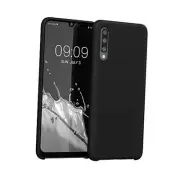 Case Compatible with Samsung Galaxy A50 Case - TPU Silicone Phone Cover black