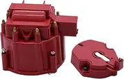 car part HEI Distributor Cap & Rotor 74408 8416 for SBC 305 350 454, Easy to Install car part