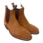 BRAND NEW - R.M. Williams Comfort Adelaide Havana Suede Boots -AU7/US7 MSRP$539