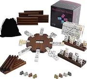 Mexican Train Dominoes Set (8-Player Game)