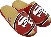 FOCO NFL Unisex NFL Split Color Slide Slipper