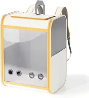 SWIHELP Cat Backpack Pet Carrier Backpack for Small Cats and Dogs, Dog Carrier Backpack with Inner Safety Leash Can be Used for Travel