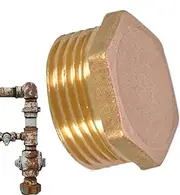 Pipe Fittings - Carbon Steel NPT Connector,Port Plug, Water Pipe Plug, Hose Adapter, Blanking Plug Fitting for Medicine, Paint, Prevention