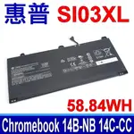 惠普 HP SI03 SI03XL 原廠電池 CHROMEBOOK 14B-NA 14B-NB X360 14C-CC