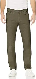 [Amazon Essentials] Goodthreads Men's Slim-Fit 5-Pocket Comfort Stretch Chino Pant, Olive, 36W x 30L