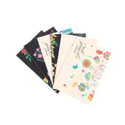6 Pcs Beautiful Note Cards Creative Memo Cards with Envelopes