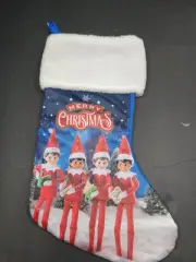 The Elf On The Shelf Christmas Stocking 15” Elves Holiday Merry Christmas