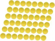 Toddmomy 48pcs Eva Foam Launch Balls for Yellow Round Balls for for Party Games and Fun Activities