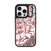 iPhone 16 Pro Mirror Ring Stand Case MagSafe Compatible HAPPY BABIES