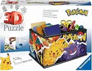 Ravensburger 3D Puzzle 11546 - Aufbewahrungsbox Pokémon - 216 Teile - Praktischer Organizer für Pokémon Fans ab 8 Jahren: Erlebe Puzzeln in der 3. Dimension