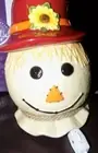Scentsy Warmer Scarecrow 3 Piece Warmer Retired Brand New Sealed In Box