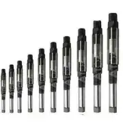 Adjustable Hand Reamer Set 10 pcs set Capacity 3/8" to 15/16" Reaming To