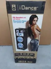 IBIZA 800 WATTS PA SPEAKER WITH LED SYSTEM