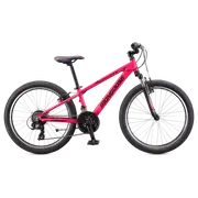 Mongoose Rockadile 24 Kids Mountain Bike Pink