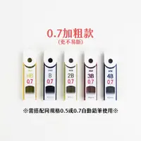 在飛比找蝦皮購物優惠-PR-30 自動鉛筆芯 0.5mm  0.7mm 規格：HB