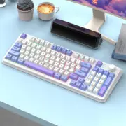 K94 Bluetooth 2.4G Mechanical Feel Gaming Keyboard RGB Light Wireless Keyboard 9