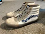 Size 9.5 - VANS Sk8-Hix Rokit High Translucent Pebble