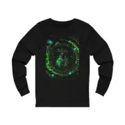 Custom designed Hecate Dragon Lucifer Morningstar Unisex Cotton Long Sleeve Tee