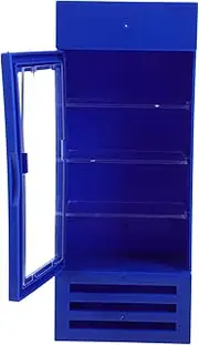 KOMBIUDA Miniature Refrigerator Model Doll House Decor Mini Fridge for Doll House Freezer