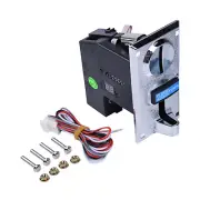 12V Token Coin Acceptor Selector Vending Arcade Machine Game 6 Multi Coin F