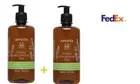 Apivita ECO PACK Tonic Mountain Tea Bubble Bath with Essential Oils 2 x 500ml.