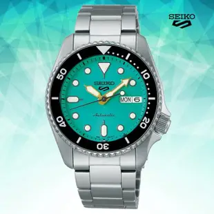 【SEIKO 精工】Seiko 5 Sports系列 精工5號復古潮流運動機械錶-綠38mm_SK028(SRPK33K1/4R36-14B0G)