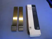 2 Pack SimplyHooks 8" Shower Door Hooks Silver Shower Towel Hook Shower Door NEW