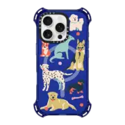 iPhone 16 Pro Bounce Case MagSafe Compatible Dogs Transparent By Naomi Wilkinson