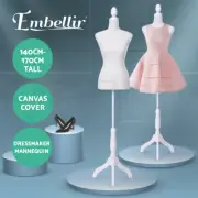 Embellir Female Mannequin Dummy Model Dressmaker Clothes Display Torso Tailor