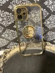CHANEL Smartphone Case Smartphone Ring New Rare Precious Coco Mark Novelty Gold