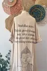 Buddha Duster Jacket Kimono Summer Cotton Lightweight One Size