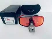 Oakley Sutro Sunglasses Matte Black Redline with Prizm Trail Torch OO9406-51