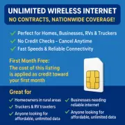 Unlimited Enterprise Data Plan SIM CARD AT&T 5G 4G LTE HOTSPOT $65 / Month