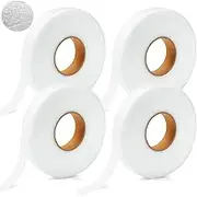 4 Pack Iron-On Fabric Fusing Tape, BetterJonny 70 Yard White Iron-On Hem Tape Sewing Tape Adhesive Hem Tape for Cloth, Iron on Fusing Hemming (15 mm)