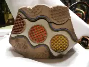 STUDIO ARTIST SIGNED CERAMIC CONTAINER ONE OF A KIND UNIQUE ART SCULPTURE
