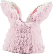 OSOLADY Rabbit Ear Shaped Quick Dry Bathing Cap Elastic Design for Hair Protection for Spa and Cooking Lightweight and Durable Bathroom Accessory Pink
