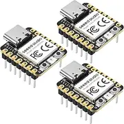 3Pack XIAO RP2040 Development Board Compatible with Arduino MicroPython CircuitPython, Ideal for Beginners Electronics Enthusiasts, Raspberry Pi RP2040 Chip, Ultra-Compact Design for Wearable Devices