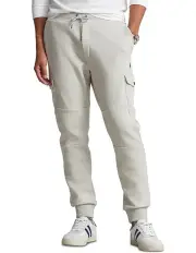 [Polo Ralph Lauren] Double-Knit Cargo Jogger Pant in Grey