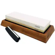 Whetstone Set,5000/10000 Grit Double-Sided Knife Sharpening Stone For Kitchen,No