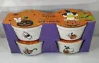 Disney Halloween Winnie the Pooh And Friends Set Of 4 Ramekins