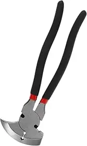 Yardenfun Fence Tool Heavy Duty Fencing Pliers Wire Cutters Bolt Cutter Nail Remover Diy Professional