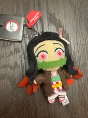 NWT universal Studio Japan Nezuko Kamado Plush Doll Keychain Demon Slayer Charm