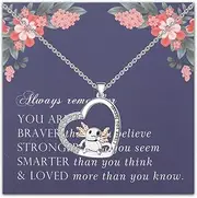 [FEELMEM] Axolotl Inspired Gift I Love You Forever Axolotl Animal Pendant Necklace Axolotl Lovers Gift Axolotl Girl Jewelry
