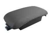 Console Lid Pull Over Cover Leather for Lincoln MKX 2007-2010 Gray (for: Lincoln)